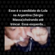 É falso vídeo que mostra Sergio Massa cheirando cocaína