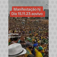 Vídeo de setembro de 2022 circula como se mostrasse manifestação recente em Brasília contra governo Lula