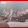 Vídeo mostra antes e depois do prédio que desabou em Gramado