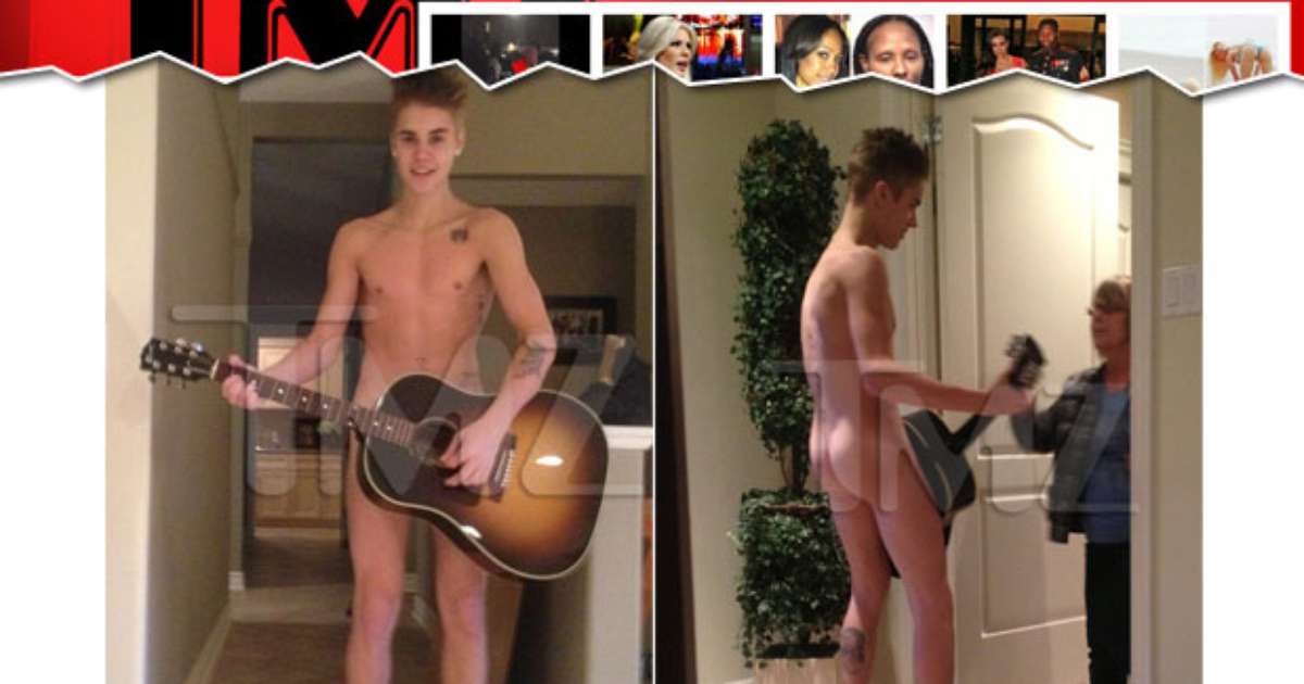 Pelado Justin Bieber Faz Serenata Para Sua Av No Canad