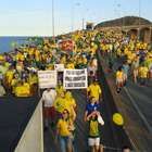 Protestos têm números divergentes; a certeza é que foi menor