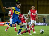 Reviva triunfo de Independiente Santa Fe sobre Boca Juniors. Foto: Jhon Paz