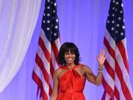 The moment finally arrived, Michelle Obama's Inauguration Ball gown was finally revealed and the lucky designer was Jason Wu, again.  Foto: Getty Images