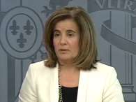 Fátima Báñez durante la rueda de prensa posterior al Consejo de Ministros Foto: Terra