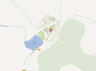 Mapa del lugar del suceso, en la carretera de acceso al balneario de Panticosa. Foto: Terra