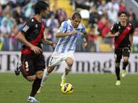 Rayo y Málaga disputan un asalto por Europa en VallecasFoto: Agencia EFE / © EFE 2013. Está expresamente prohibida la redistribución y la redifusión de todo o parte de los contenidos de los servicios de Efe, sin previo y expreso consentimiento de la Agencia EFE S.A.