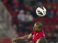 El centrocampista del RCD Mallorca Javi Márquez.Foto: EFE
