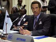 Ian Khama, en una imagen de archivo Foto: EFE en español