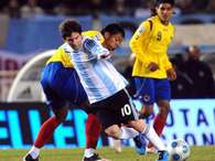 La Selección argentina lidera las posiciones hacia el Mundial Brasil 2014 Foto: Télam