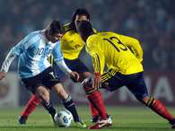 Messi ante Colombia en la Copa América. Foto: Agencias