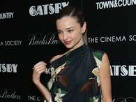 La modelo Miranda Kerr dice que usa la ropa de su esposo para sentirlo más cerca. Foto: Getty Images
