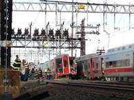 Choque de trenes en Nueva York. Foto: 