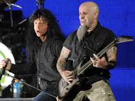 Anthrax y el resto de las bandas actuaron en el Palacio de los Deportes el viernes 17 de mayo. Foto: AP