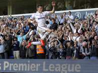 Laurent Koscielny fue el autor del gol de los Spurs Foto: AFP