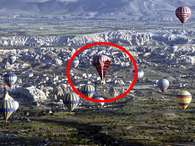 El accidente del globo. Foto: 