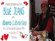 Blue Jeans presentará su último libro brindando una videoconferencia en Ibero Librerías Foto: Difusión