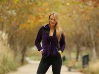 Ella es la modelo Kika Silva de 21 años y que fue campeona escolar de 100 metros vallas. Ha participado en carreras nacionales de 21 k para mujeres. Foto: Gentileza