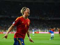 Fernando Torres celebra su gol en la final de la Eurocopa ante Italia. Foto: Getty Images