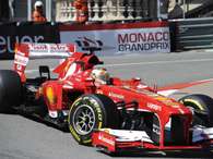 Fernando Alonso, en Mónaco Foto: Getty Images