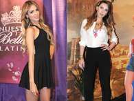 Una prenda de ropa fue el pretexto para que Belinda e Eiza González se hicieran de palabras en Twitter. Eiza publicó una fotografía donde porta un saco de prestigiosa marca que había adquirido. Un rato después, Belinda cargó un video donde preguntó a sus seguidores qué saco debía ponerse para un evento y mostró una prenda igual a la que lució González. "¿Así o más pendiente de lo que hago? ¡Jajajaja!", escribió Eiza. "Mientras tú vienes, yo ya fui, di tres vueltas, regresé", replicó Belinda.  Foto: 