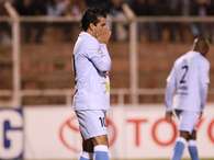 Real Garcilaso cayó 1-3 ante Santa Fe en Cusco. Ramos erró un penal. Foto: Miguel Bustamante / Terra