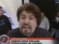 Al "Caruso Lombardi" de "Sin Codificar" también le tiraron dientes Foto: Captura TV