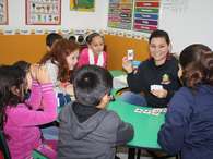 Cuando los niños aprenden otro idioma desde los primeros años de vida, pueden tener una mejor pronunciación. Foto: Cortesía Froggin
