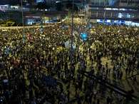 Manifestación contra el aumento de la tarifa de autobús en Sao Paulo Foto: EFE