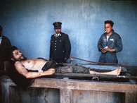 El cuerpo del Ernesto 'Che' Guevara fue exhibido el 10 de octubre de 1967 en Vallegrande, Bolivia. Foto: AFP