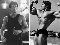 Sylvester Stallone y Arnold Schwarzenegger Foto: IMDB
