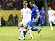 Japón e Italia empatan en el mejor partido de la Confederaciones. Foto: Marcelo Pereira / Terra