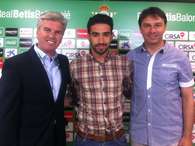 Chuli, nuevo jugador del Betis.Foto: Real Betis Balompié