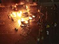 Brasileños protestan en grandes ciudades de Brasil Foto: AFP