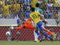 Estrellas que brillaron en Brasil-México en Confederaciones. Foto: JORGE SILVA / REUTERS