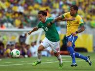 Andrés Guardado: El volante mexicano tuvo un buen comienzo pero bajó su nivel e influyó en el juego muy poco en el segundo tiempo. Foto: Getty Images