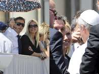 Fotos: Valeria Mazza conoce al Papa Francisco . Foto: Gtres