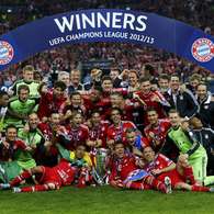 Bayern Múnich y la fiesta por su quinta 'Orejona' en Wembley (fotos). Foto: Reuters