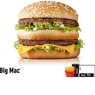 ¿Cuántas calorías tiene una hamburguesa de McDonald's?. Foto: McDonald's