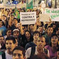 Brazil protesters march on Sao Paulo (photos). Photo: STRINGER/BRAZIL / REUTERS