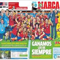 La victoria de la 'Rojita' y el futuro de Thiago, en las portadas. Foto: Terra