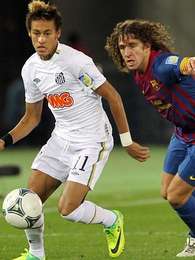 Neymar y Pujol Foto: FC Barcelona