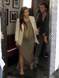 El nombre de la bebé de Kim Kardashian es 'Kaidence Donda' Foto: kimkardashian.celebuzz.com