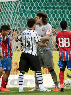 Cássio espera que público aumente no novo estádio do Corinthians
