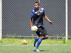 Jorge Eduardo será a aposta de Oswaldo Foto: Pedro Ernesto Guerra Azevedo / Divulgação Santos FC