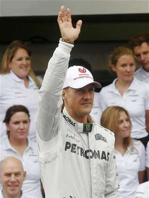 Michael Schumacher sofreu grave acidente de esqui na França Foto: Ricardo Moraes / Reuters