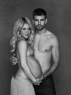 Shakira y Piqué ya son padres. Foto: Cortesía de Shakira / AP