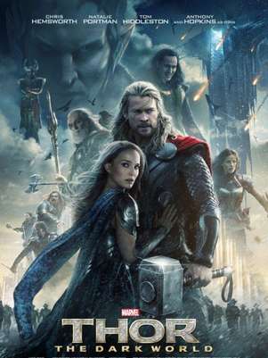 'Thor: The Dark World' y todos sus personajes en un nuevo póster.  Foto: Reproducción/DarkHorizons