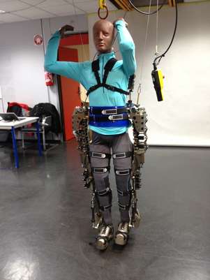 Cientista divulgou primeiras imagens do exoesqueleto do Walk Again Foto: Miguel Nicolelis / Reprodução