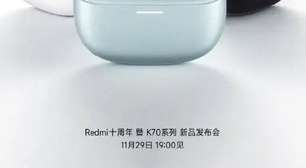 Xiaomi anuncia novo Redmi Buds 5 Pro com cancelamento de ruído e autonomia de 40 horas