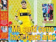 Iker Casillas. Foto: AS
